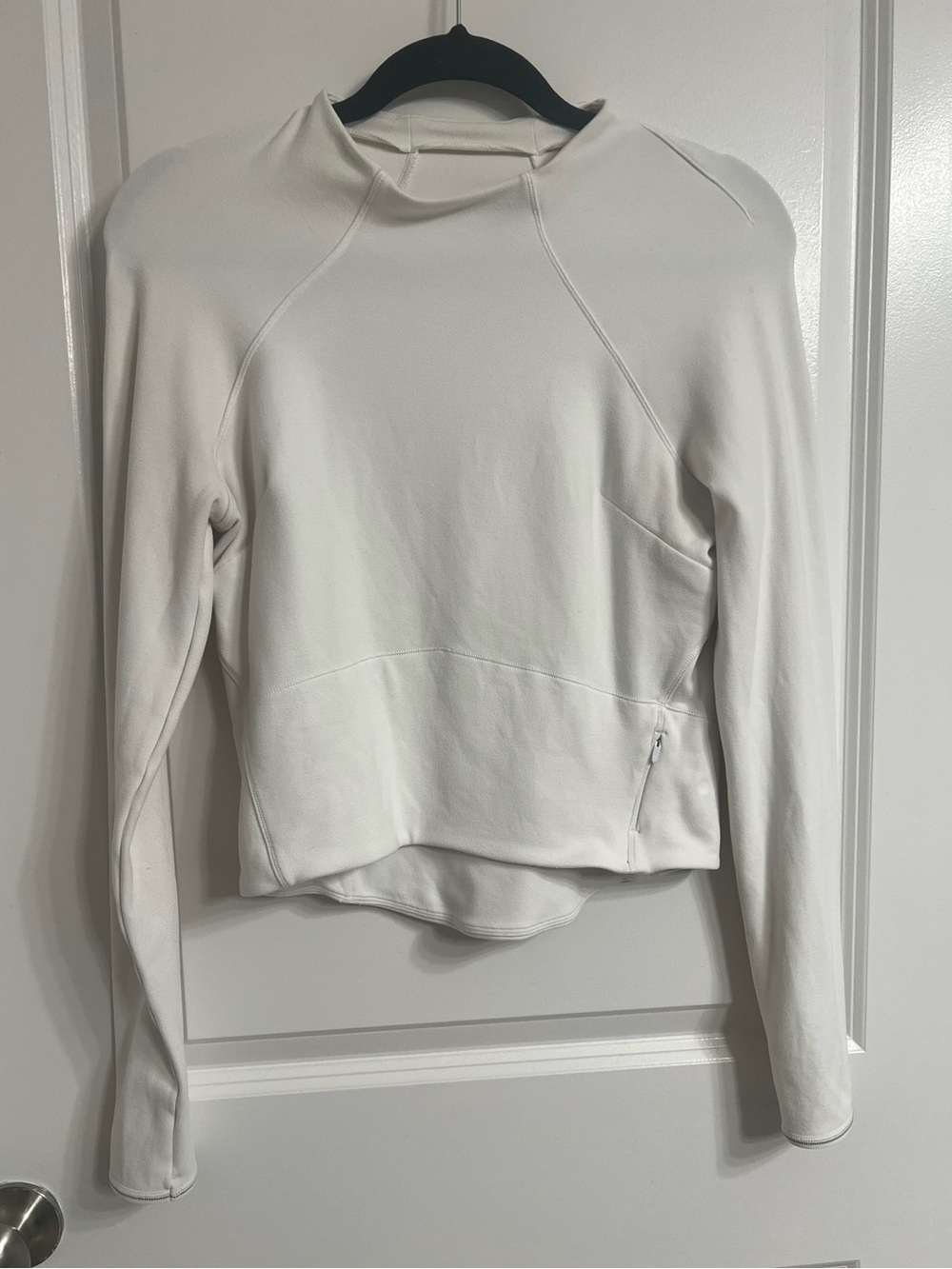 Lululemon winter warm mock neck long sleeve White Size 6
